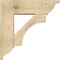 Ekena Millwork Westlake Traditional Rough Sawn Bracket w/ Offset Brace, Douglas Fir, 8"W x 26"D x 26"H BKT0806X26X26WTL01RDF - alternate 4